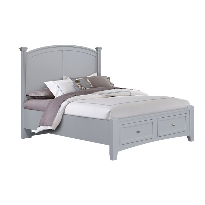 Bonanza – Post Bed|Gray|Light Brown|White|Queen|King