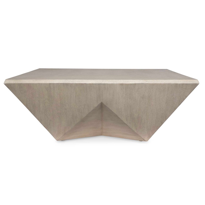 Collins – Modern Coffee Table – Light Gray