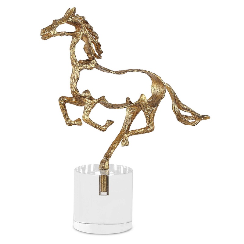 Gallop – Sculpture – Gold