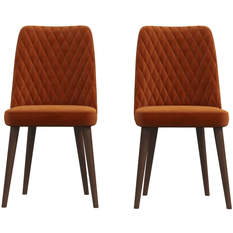Katie – Mid-Century Modern Dining Chair (Set of 2)