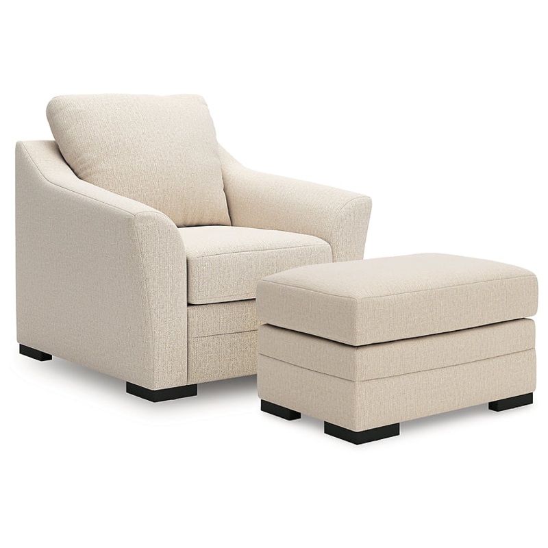 Lango Chair and Ottoman