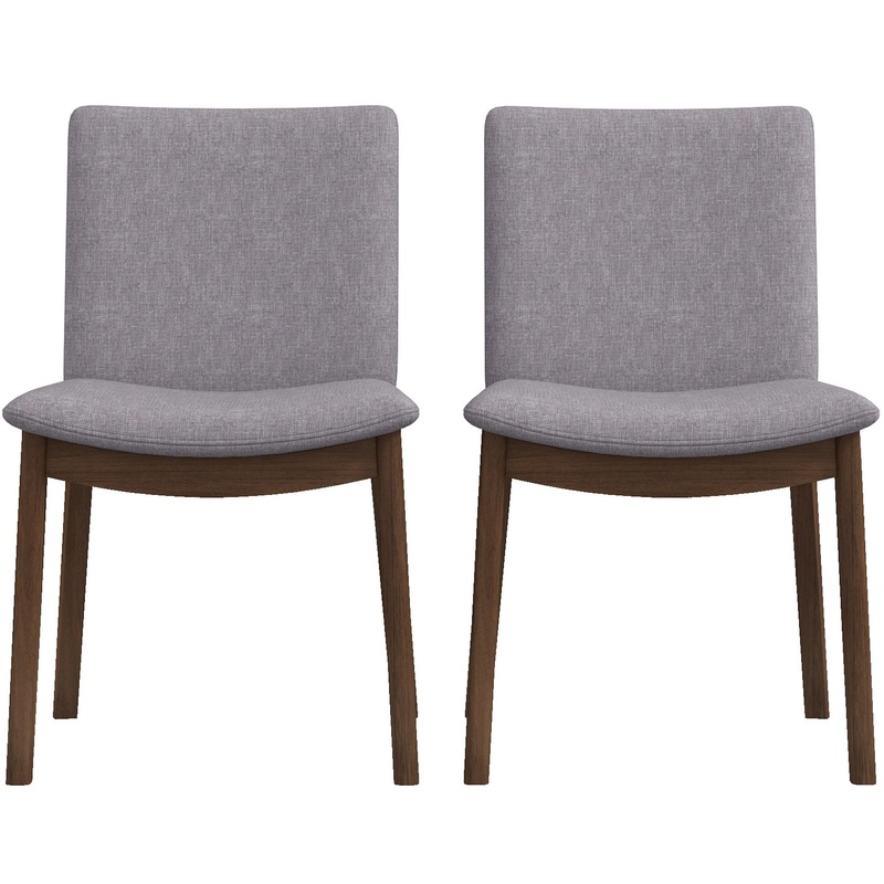 Laura – Mid-Century Modern Solid Wood Dining Chair (Set of 2)