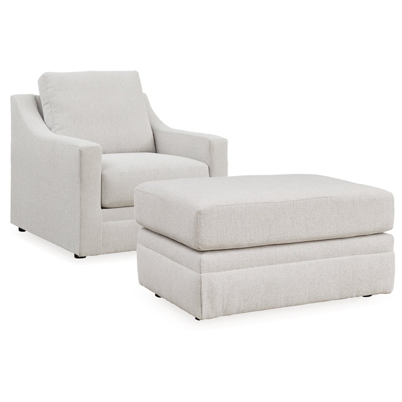 Maitelynn Chair and Ottoman