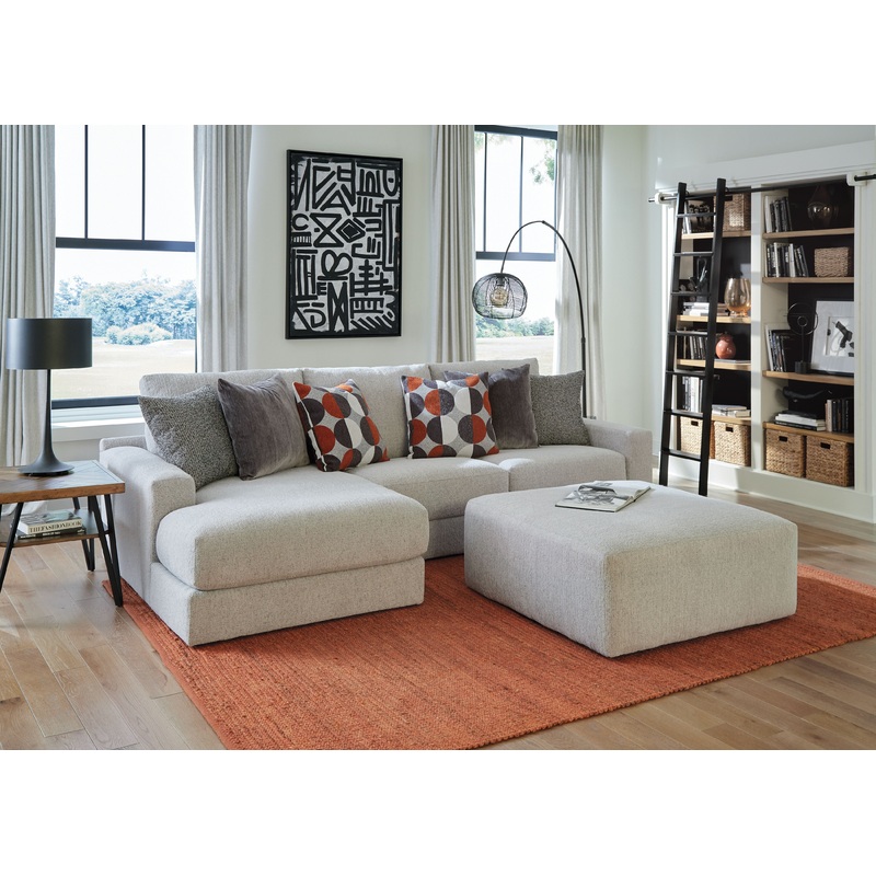 Arlo – Oversized Sofa Chaise With Cocktail Ottoman