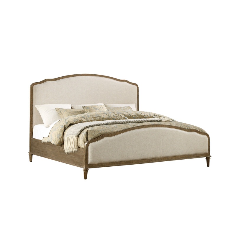 Ludin – Upholstered Bed|Dark Brown|Queen|King