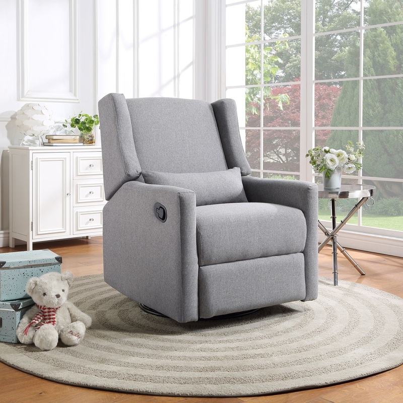Pronto – Swivel Glider Recliner With Pillow