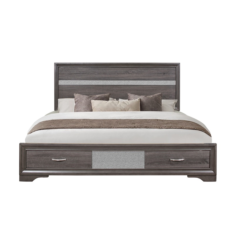 Ryder – Bed Sparkle|Dark Gray|Full|King|Queen