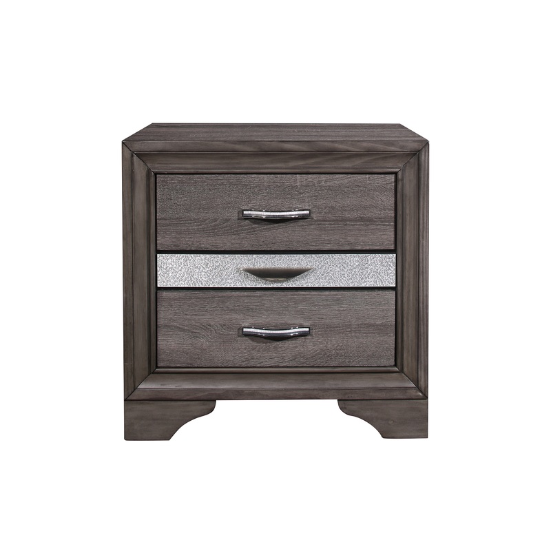 Ryder – Sparkle Nightstand – Gray