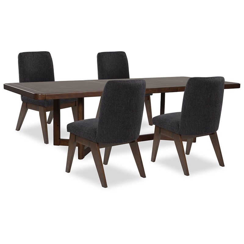 Dilenno Dining Table and 4 Chairs