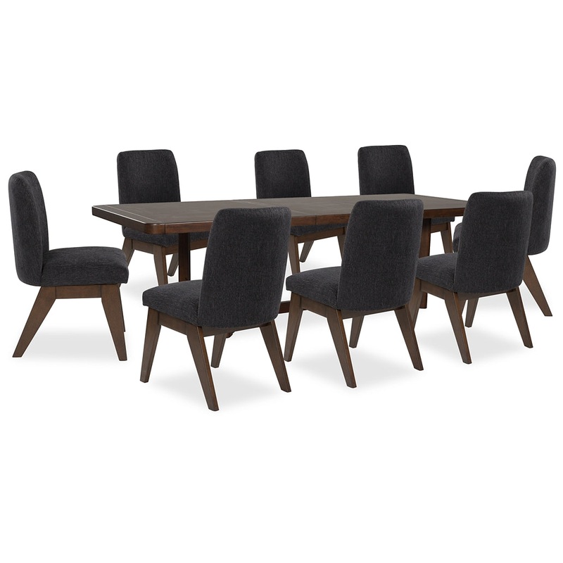 Dilenno Dining Table and 8 Chairs