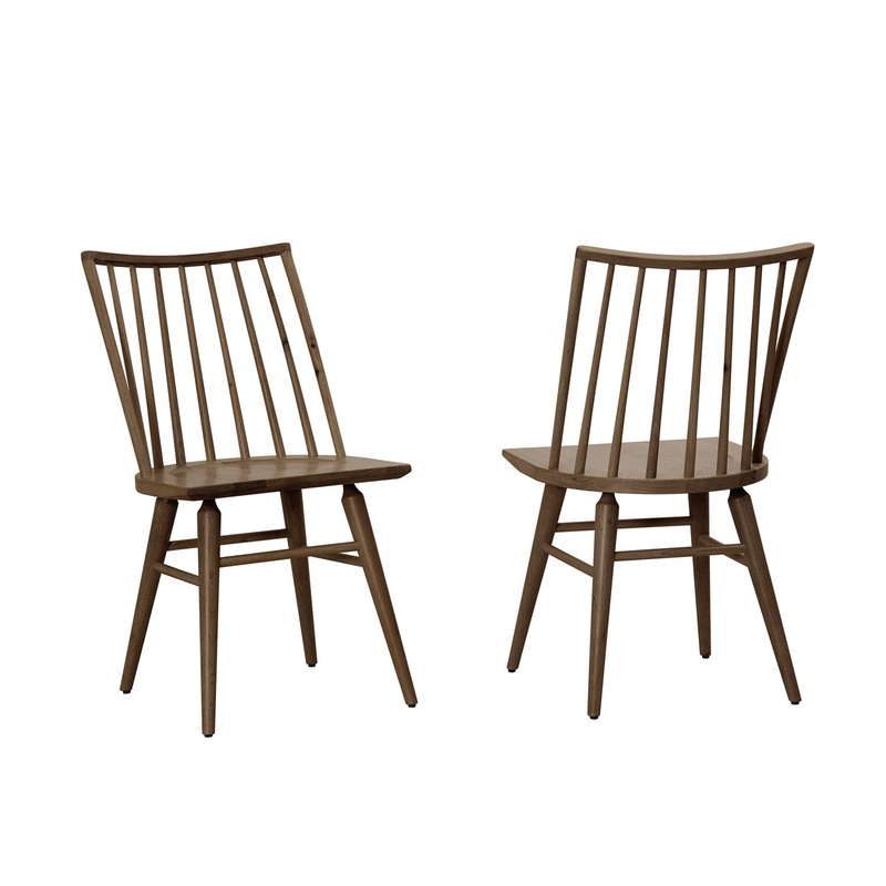Dovetail – Spindle Solid American Oak Side Chair