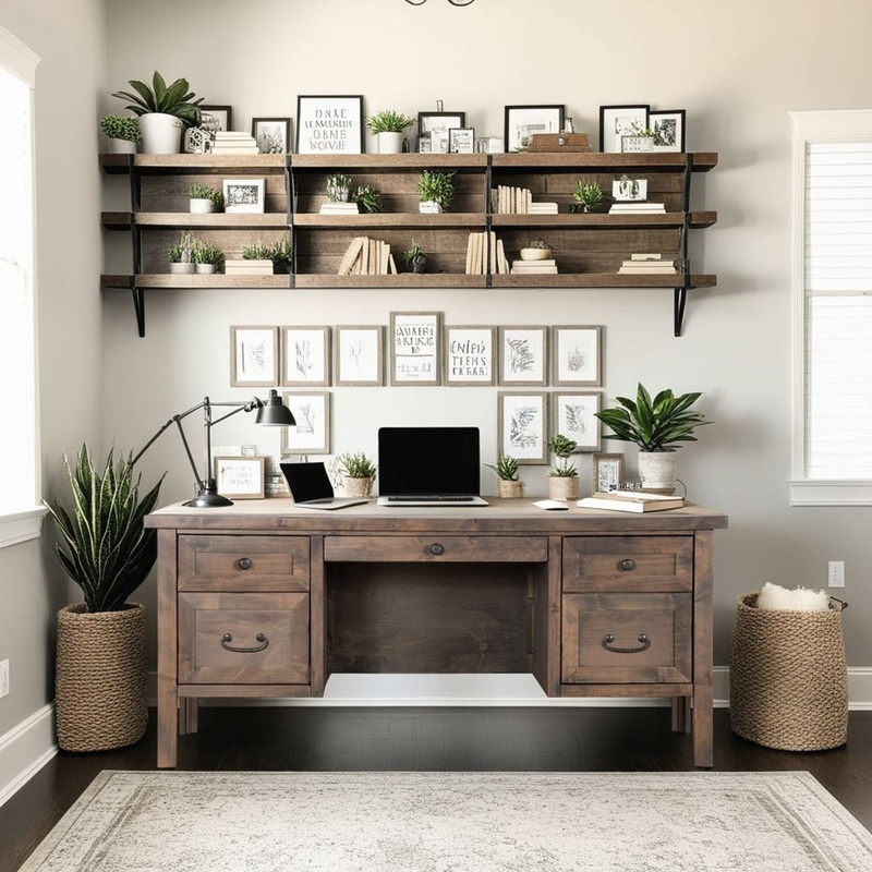 Joshua Creek – Executive Desk – Barnwood