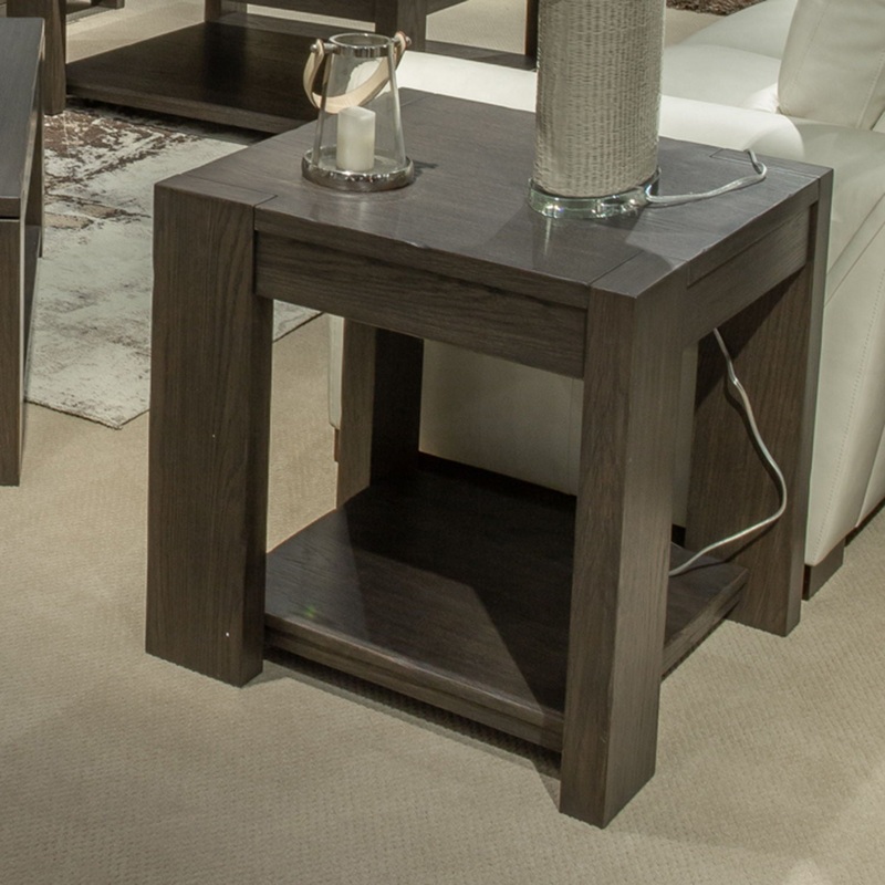 Lennox Hill – End Table – Dark Brown