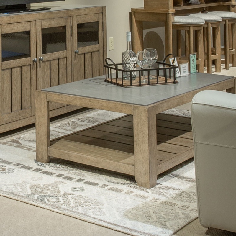 Millstone – Cocktail Table – Light Brown