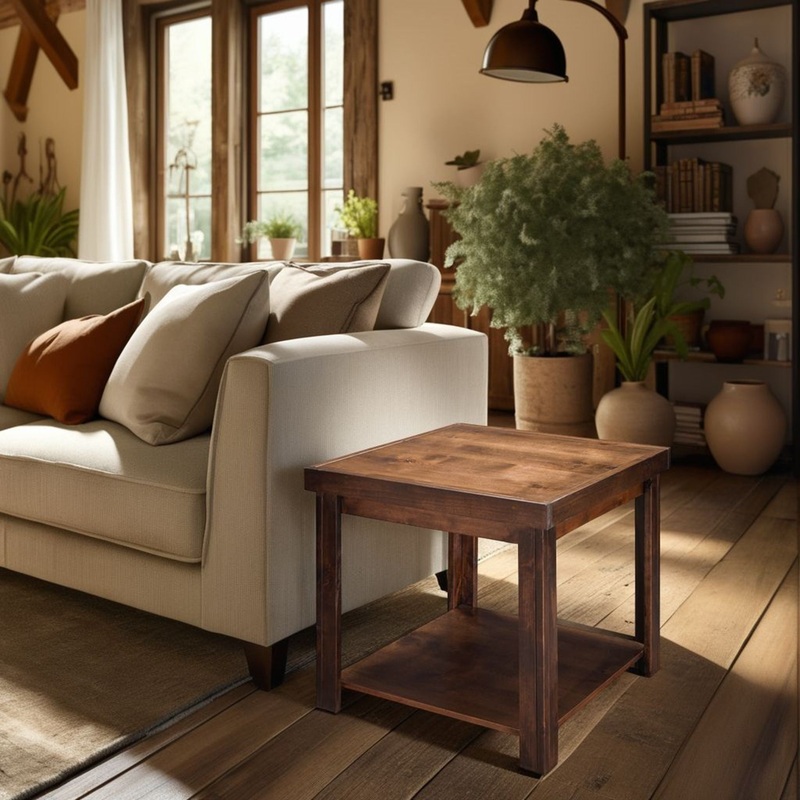 Sausalito – Side Table – Whiskey