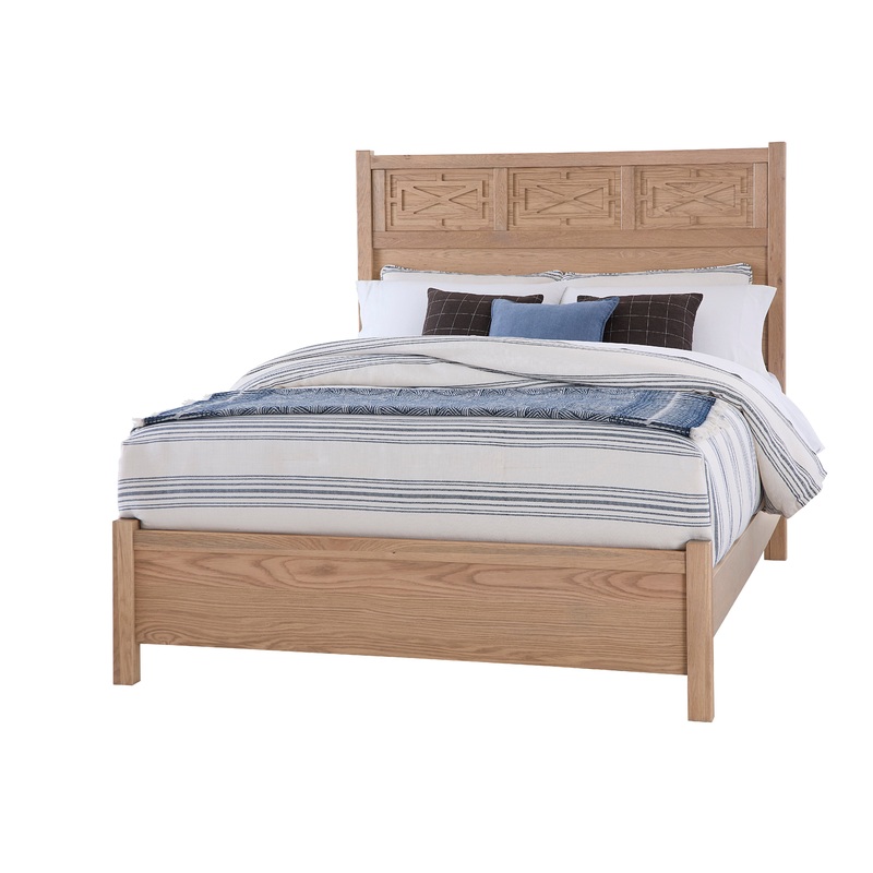 Tide & Timber – Fretwork Panel Bed