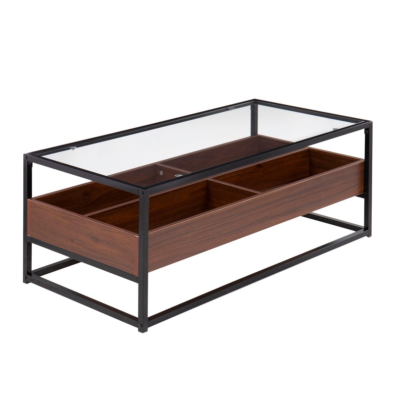 Display Contemporary Table|Dark Brown|Beige|Coffee Tables|Console Tables