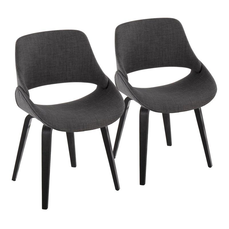 Fabrico – Mid Century Modern Comfortable Design Dining Chair (Set of 2)