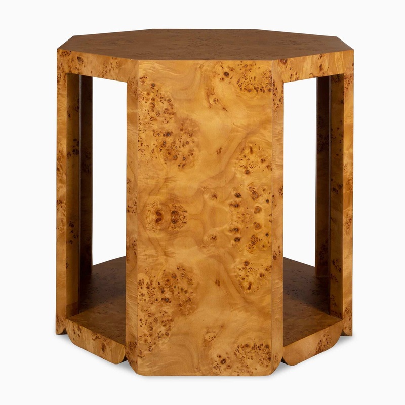 Indus – Side Table – Burl