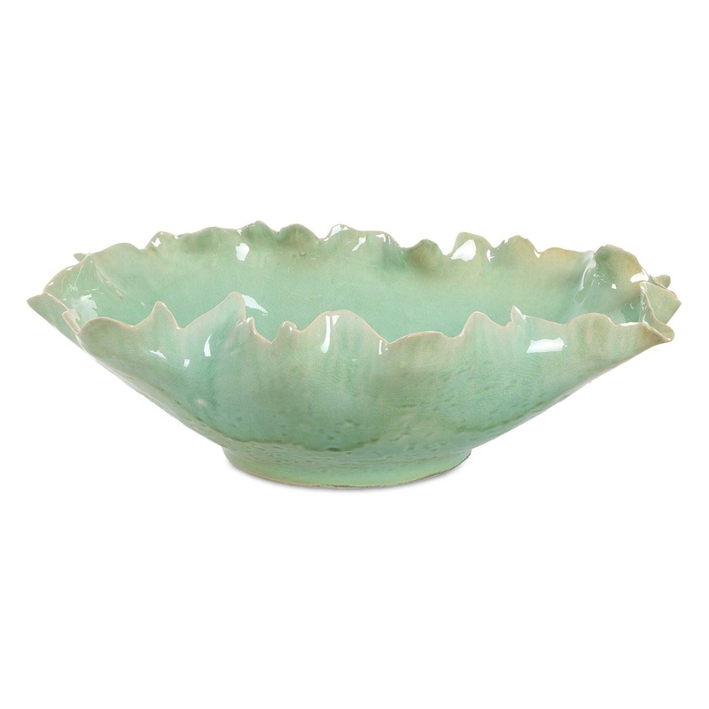 Lila – Glass Bowl – Green