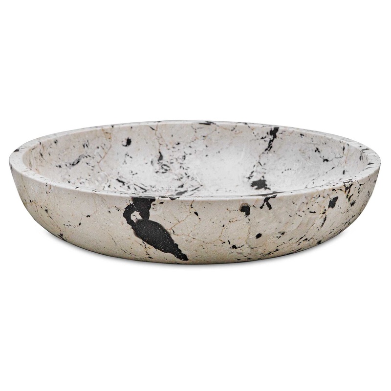 Nouveau – Limestone Bowl – White