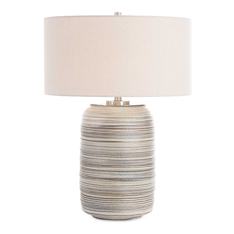Prospect – Ceramic Large Table Lamp – Gray