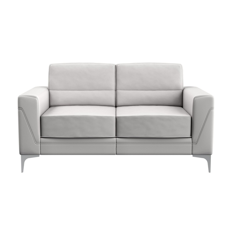 Creta – Loveseat – Light Gray
