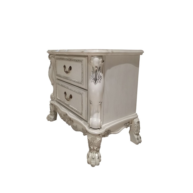 Dresden II – Nightstand – White