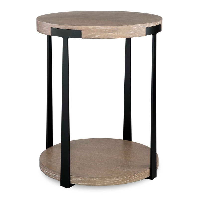 Palisade – Round Side Table – Natural