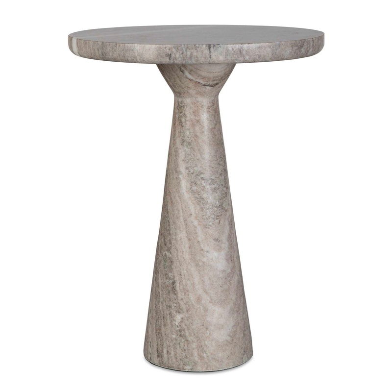 Stour – Marble Accent Table – Gray