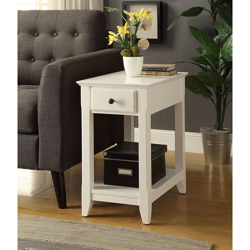 Bertie – Accent Table – White