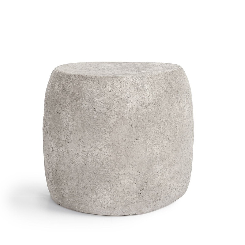 Britney – Outdoor End Table – Light Gray