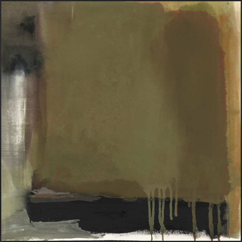 Fiona – 60 x 60 Painting Art By Buddy Whitlock – Dark Green