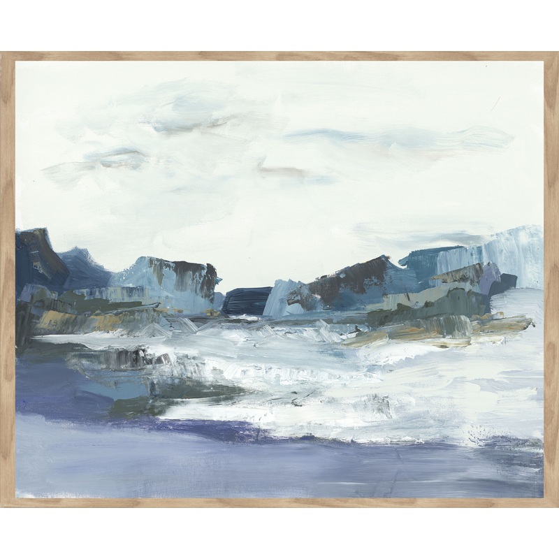 Guide – 48 x 72 Painting By Buddy Whitlock – Blue