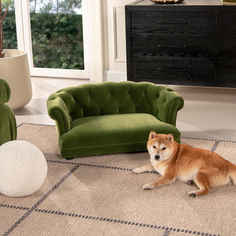 Kiki – Chesterfield Dog Sofa Bed Medium