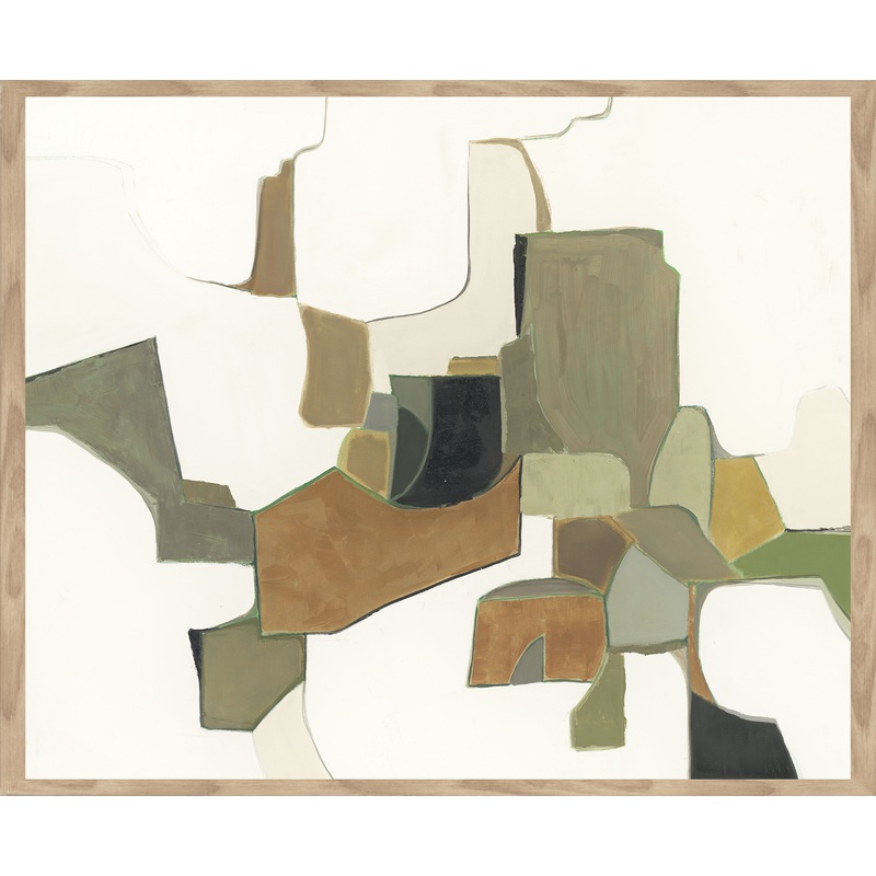 Walton – 48 x 72 Painting By Buddy Whitlock – Green / White