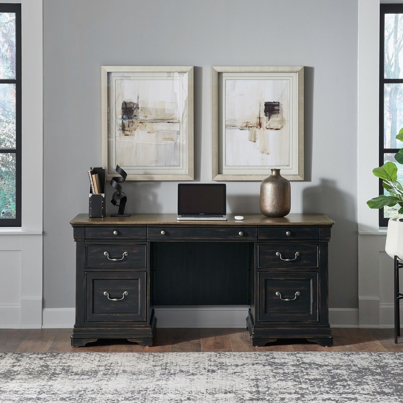 Meritage – Jr Executive Credenza – Black