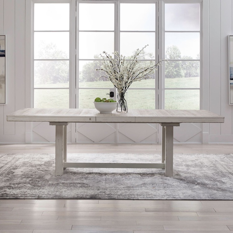 Backroads – Trestle Table – White