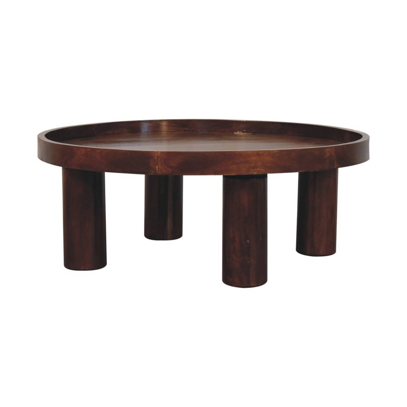 Crescent Coffee Table – Chestnut