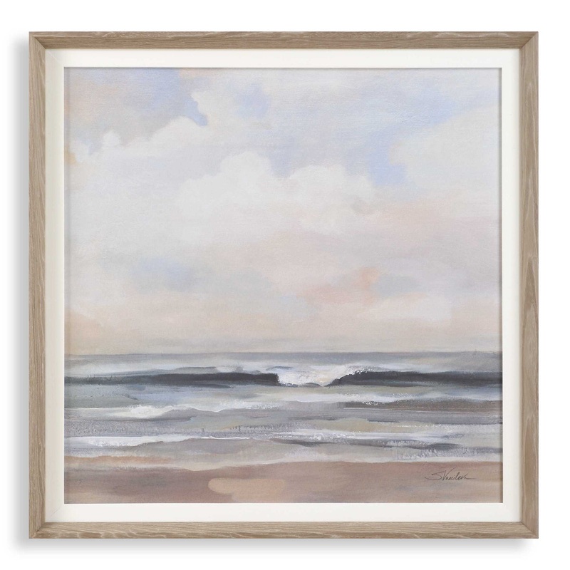 Haze – Framed Print – Light Gray