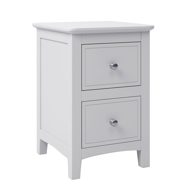 Modern Nightstand, Bed Side Table With 2 Drawers For Bedroom
