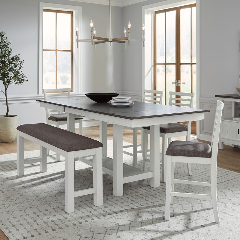 Brook Bay – Counter Trestle Table Set