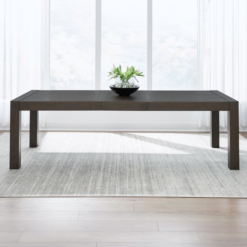 Cascade Falls – Rectangular Leg Table – Brown