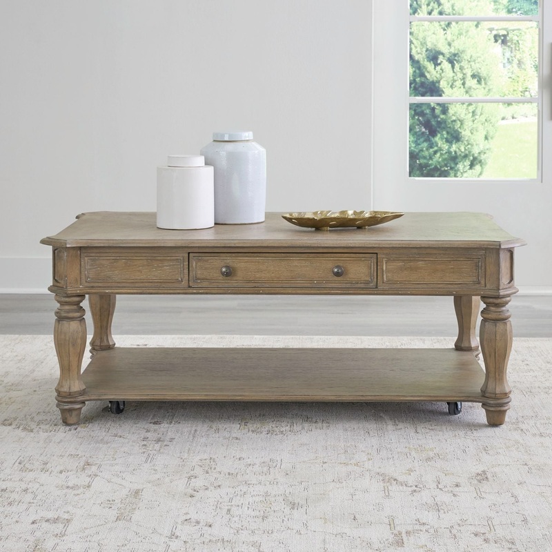 Magnolia Manor – Rectangular Cocktail Table