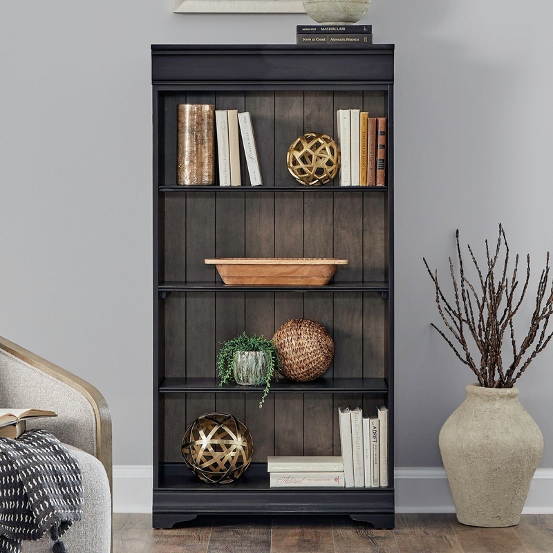 Meritage – Bookcase (RTA)|Black|30″W x 13″D x 60″H|30″W x 13″D x 72″H|30″W x 13″D x 84″H