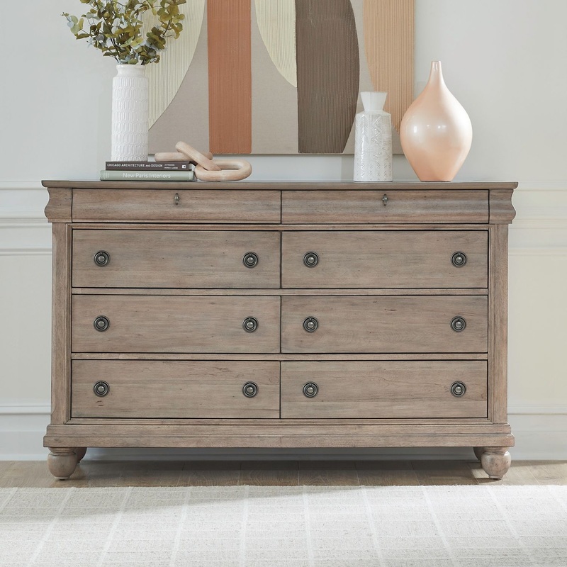 Rustic Traditions – 8 Drawer Dresser