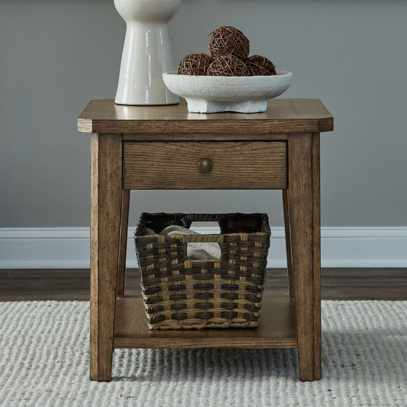 Carolina Park – End Table – Brown