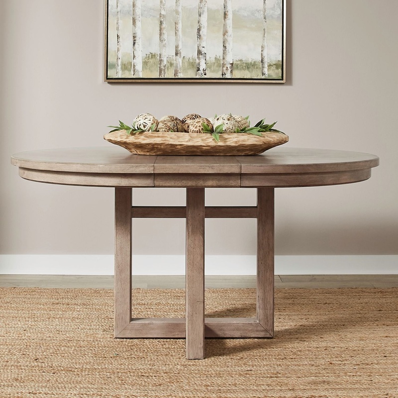 Proximity Place – Pedestal Table – Brown