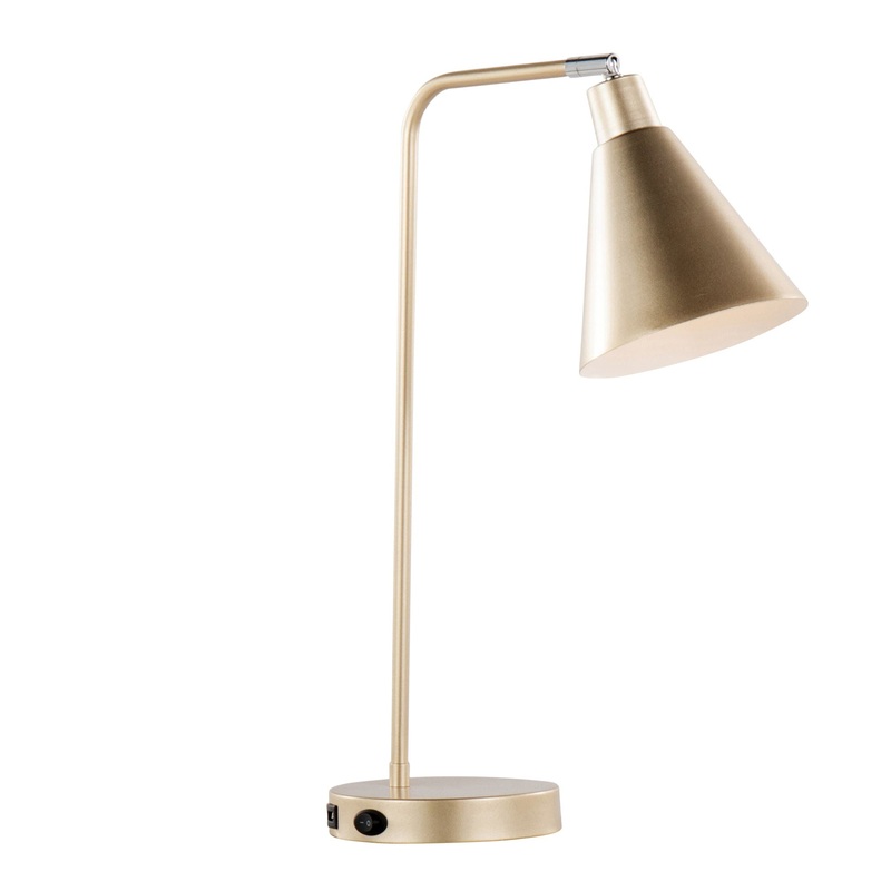 Pix – Contemporary Task Lamp Built In USB Port