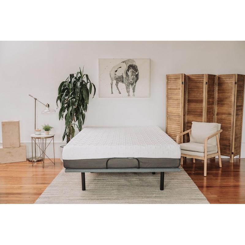 10 Gel Memory Foam Mattress|White|King|Queen|Full|Twin